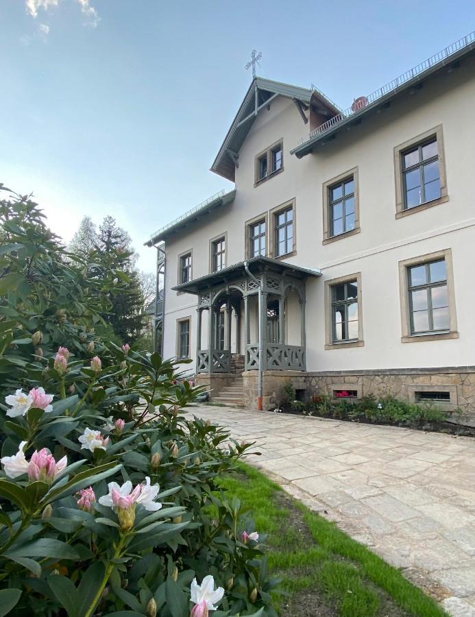 Altes Pfarrhaus Apartment Papstdorf Exterior photo