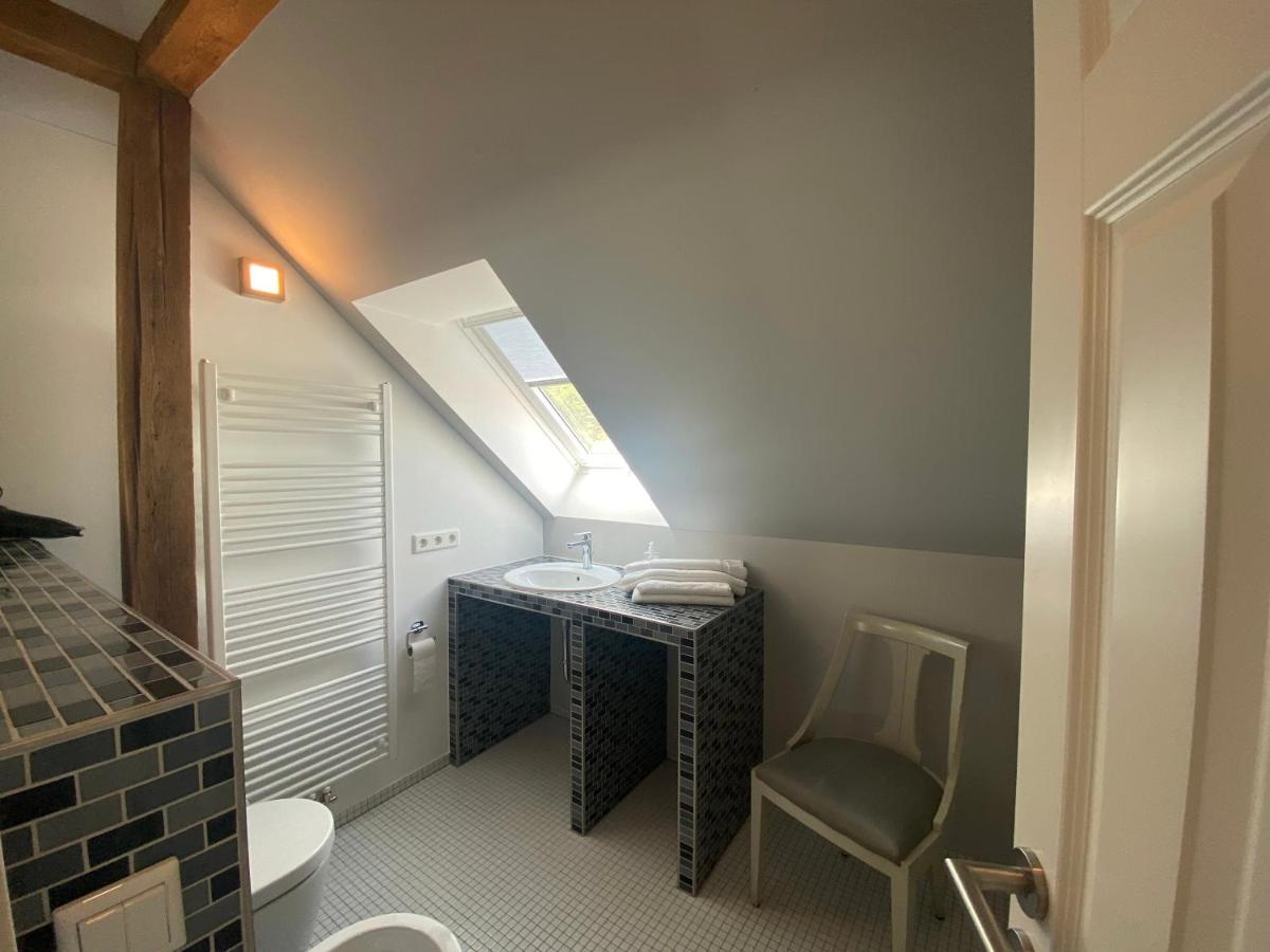 Altes Pfarrhaus Apartment Papstdorf Exterior photo